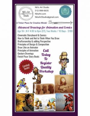 Nilis Art Studio, Best Art Class in North Austin, Cedar Park